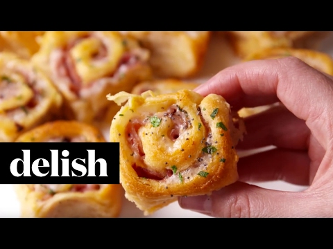 Ham & Cheese Roll-Ups | Delish