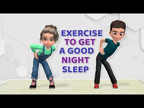 EASY BED TIME EXERCISES FOR KIDS - ACHIEVE A BETTER SLEEP