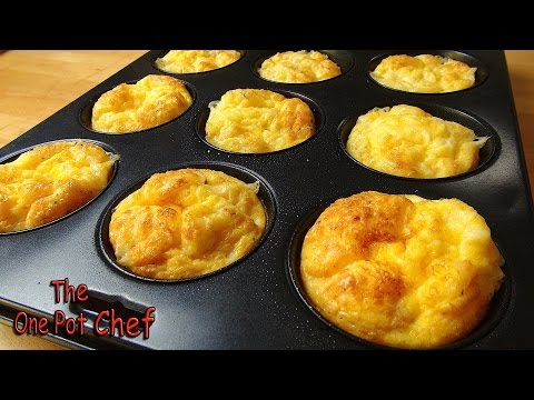 Oven Baked Mini Omelettes | One Pot Chef