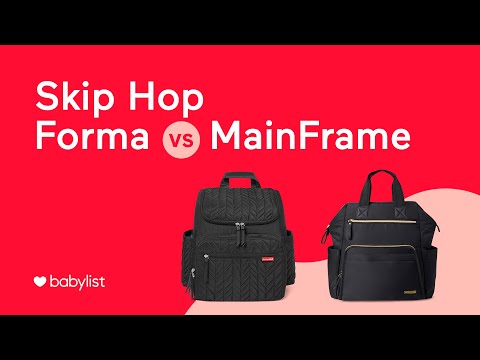 Skip Hop Diaper Backpack Comparison: Forma vs. MainFrame - Babylist