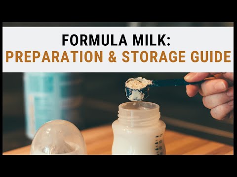 Infant Formula Milk: The Right Way to Prepare, Store, and Handle Infant Formula Milk