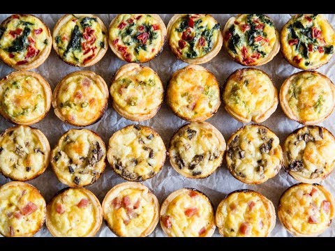 Mini Quiche 4 Ways