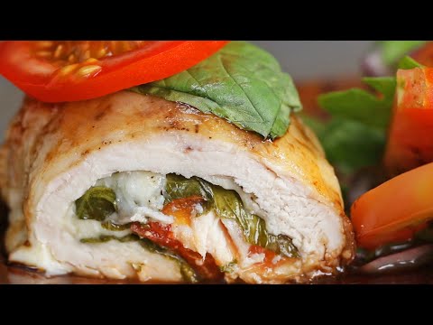 Caprese Chicken Rollups