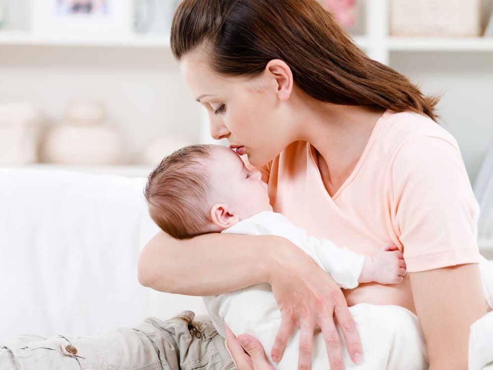 sick baby only sleeps when held