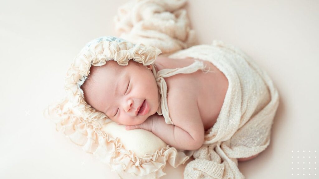 Baby Sleeping Sitting Up Folded in Half 2