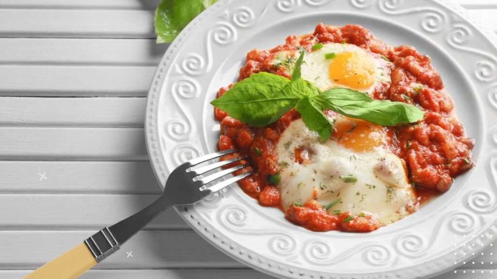 Eggs in Purgatory Toddler Lunch Ideas