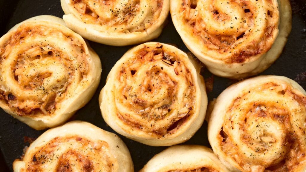 Pizza Puff Pinwheels Toddler Lunch Ideas