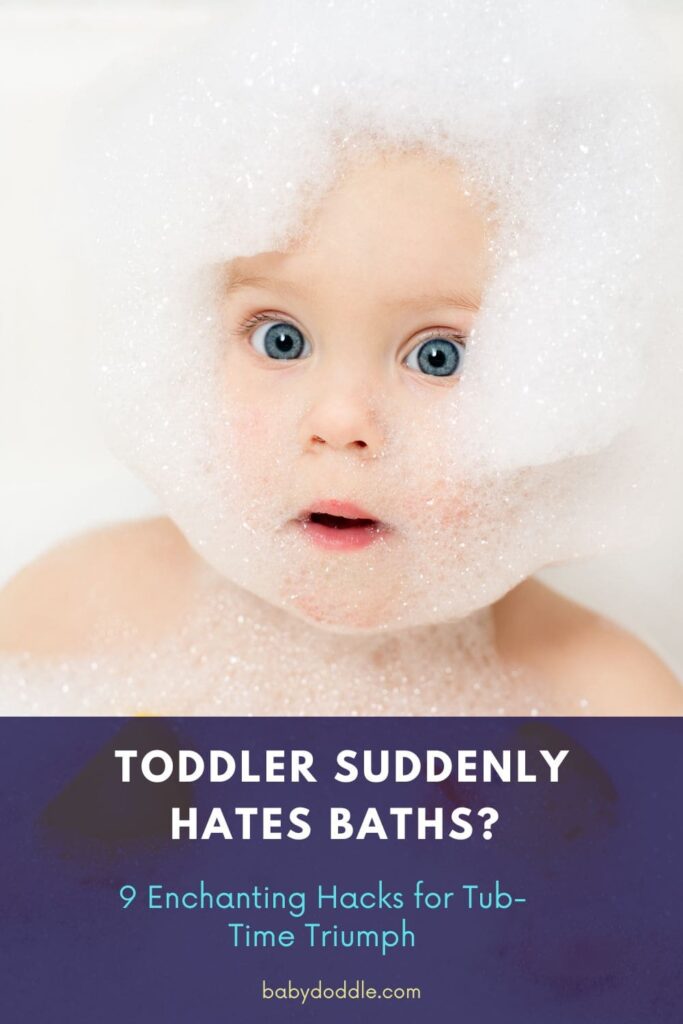 Toddler Suddenly Hates Baths 2