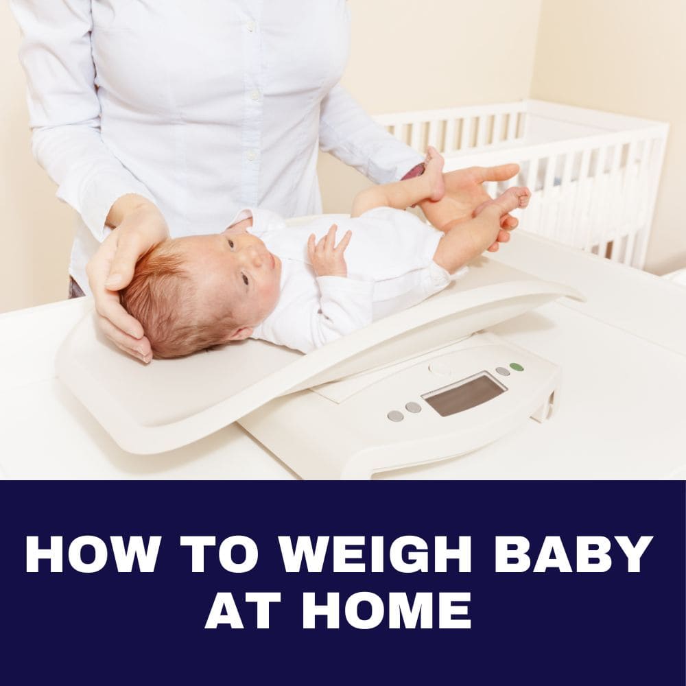 How to Weigh Baby at Home 6