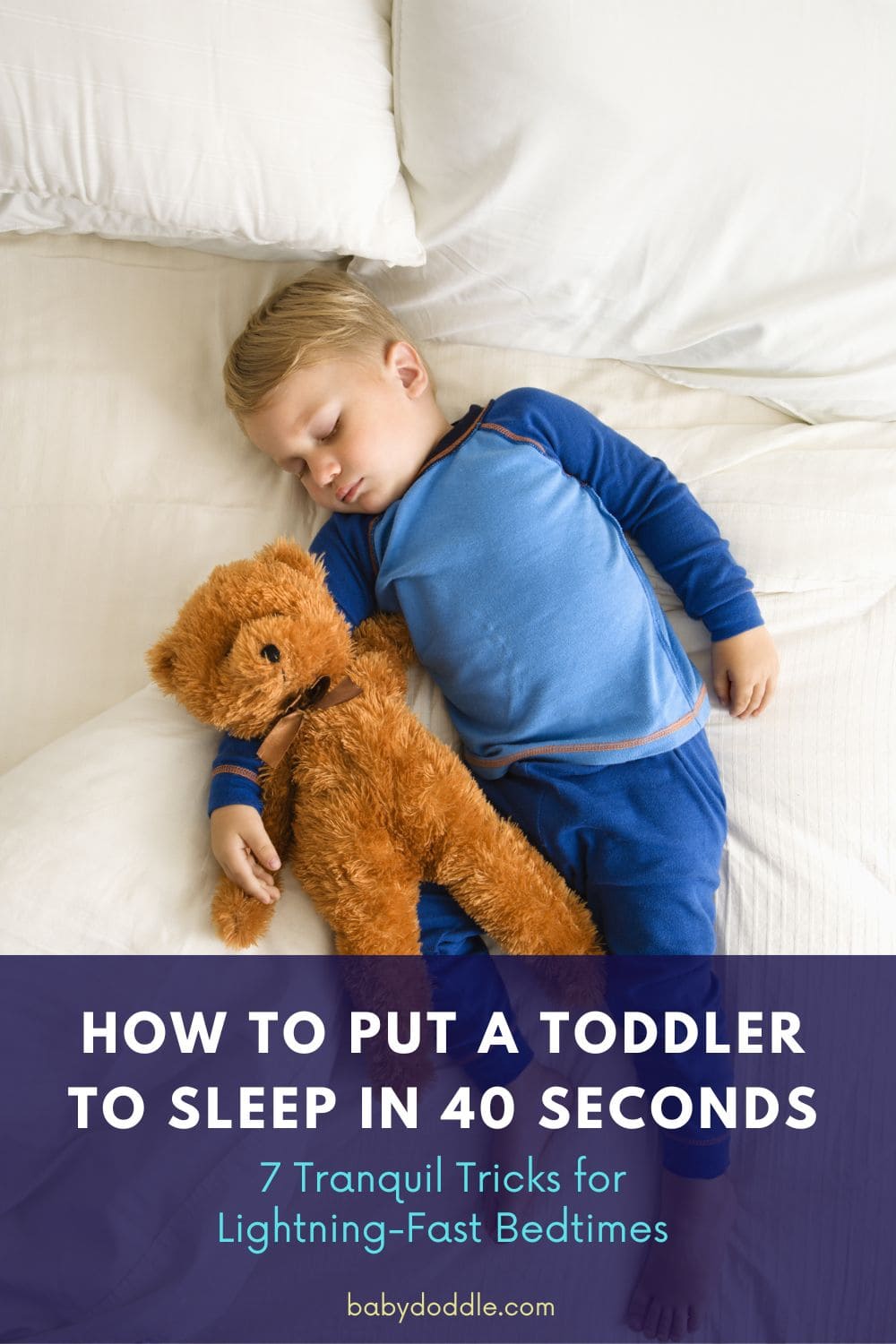 How to Put a Toddler to Sleep in 40 Seconds 7 Tranquil Tricks for LightningFast Bedtimes