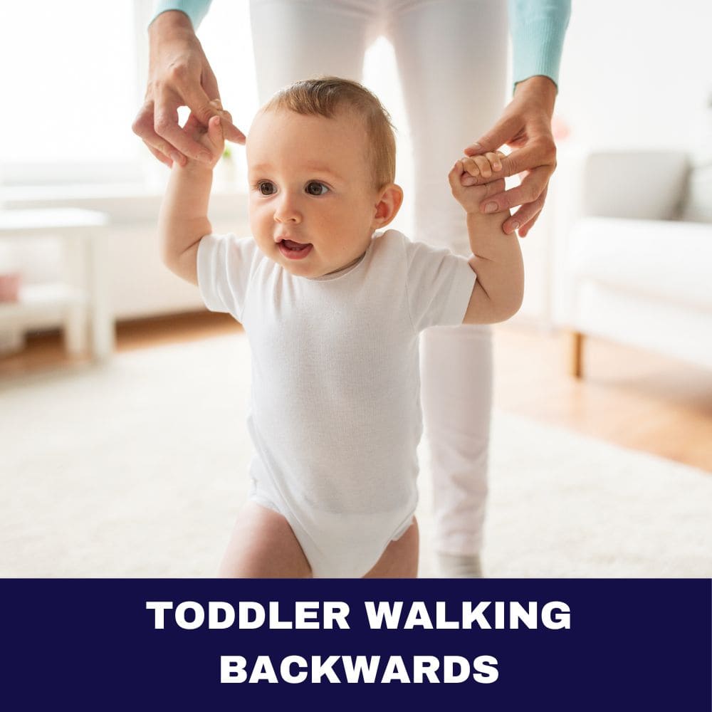 Toddler Walking Backwards