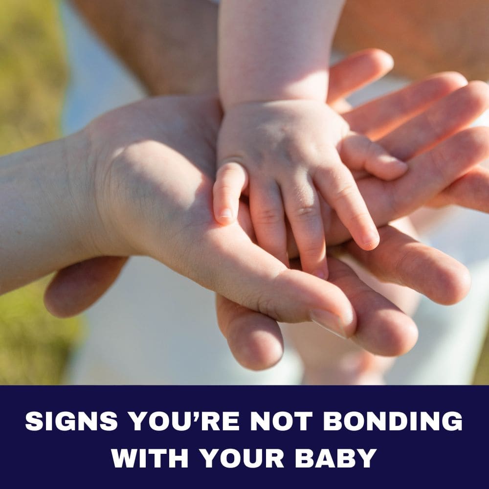 Signs You’re Not Bonding with Your Baby 2
